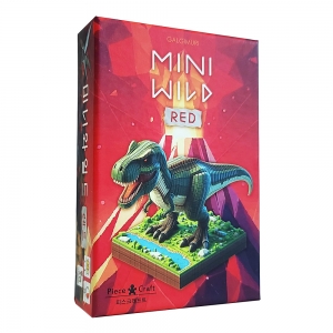미니와일드 레드 (MINI WILD RED) / 화산섬탐험, 공룡발굴 / 생태계보드게임