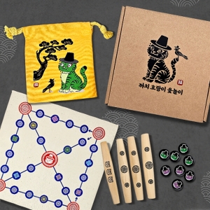 [선물용&middot;판촉용] 까치호랑이 윷놀이세트 / 전통놀이 / 민속놀이