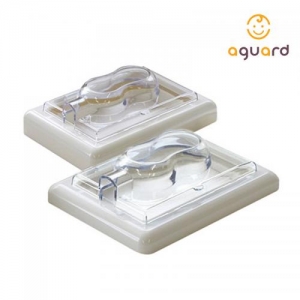 아가드 안전 감전방지 커버 돌출형 1입 *최소수량 3개 / 콘센트커버