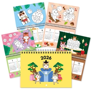 2026년 말해 그리기달력-이야기 *최소수량 10개 / 2026년달력만듫기