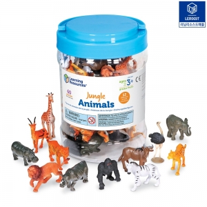 정글동물 카운터 (60세트)  / 수세기 정글동물 /R0697 / 놀이학습/ 숫자익히기