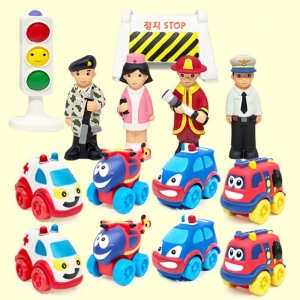 소프트 명품차세트 14p (B형) / 교통놀아