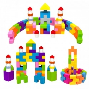 소프트Y블럭83p / Y블럭 53개,성쌓기블럭 30개