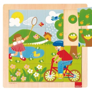 [구알라] 사계절퍼즐-봄(16조각)