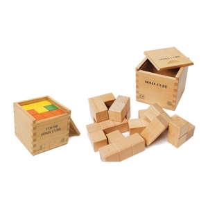 원목 소마큐브 / 일곱조각 소마큐브