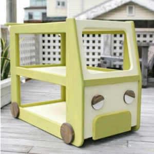 붕붕 원목카트 *바퀴부착 / 원목자동차카트 / 어린이집원목카트 / 유치원원목카트