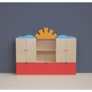 해님 수납장 / 원목수납장 / 어린이집원목수납장 / 유치원원목수납장