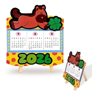 말 테이블 달력만들기 *최소수량 5개 / 2026년달력만듫기