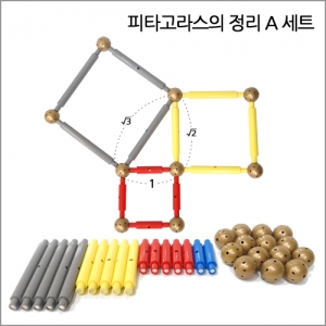 피타고라스의정리A세트 / 안전인증/ 수학교구로 수학원리 터득