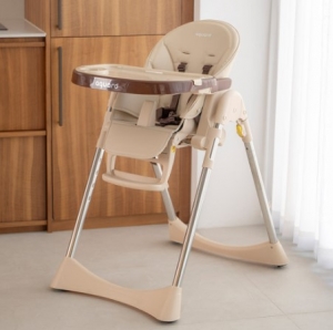 아가드 아이슬라이드 유아 하이체어 베이지 / 유아식탁의자 / 이유식의자 / 유아놀이의자 / 유아의자