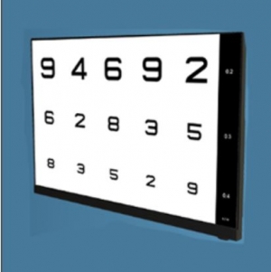 시력측정  LED 영상 시력측정기 /시력검사표 / 설치비 포함 / 시력측정기 / 24인치/ WUXGA 16:10 비율의 대화면1920 x 1200