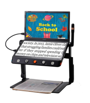 다목적 독서확대기  클로버북프로 /CloverBook Pro (12.5 인치) / 핸드폰,태블릿,노트북 연결가능