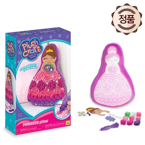 플러쉬 크래프트 쿠션만들기_ 프린세스 / 예쁜 조각천 스킬자수