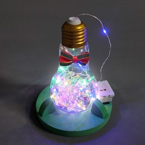 (보보키트) 크리스마스 전구 무드등(받침대형) *최소수량 5개