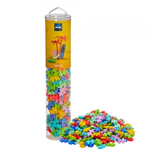 플러스플러스 트로피컬 믹스 240pcs 튜브 / 입체유아블록 / 덴마크입체유아블럭