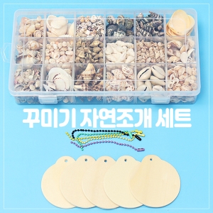꾸미기 자연 조개세트(18종 조개)