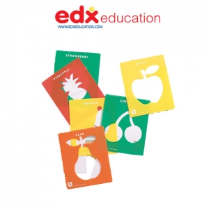 EDX 맛있는과일스텐실 (도안판 6장) / 공판화