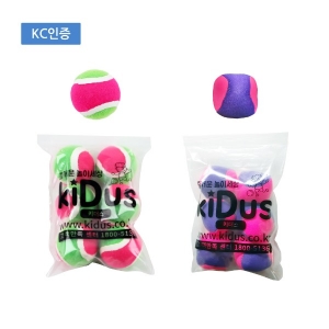 키더스 벨크로볼 (소프트 6개+스탠다드 6개) / 찍찍이공 / 유아체육교구 / 유아신체놀이
