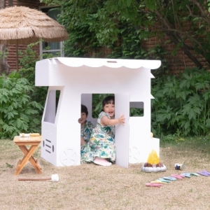 친환경종이장난감 / 너만의 캠핑카가 되길 바래 / 캠핑놀이 / 종이장난감 / 종이집 / 페이퍼하우스