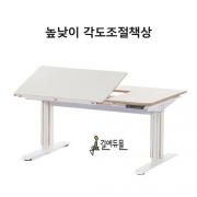 높낮이 각도조절 특수책상 / 이지오토앵글데스크 각도조절책상 / 장애인용 높낮이 각도조절 특수책상 / 장애인학교책상