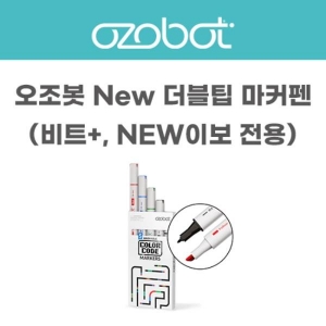 오조봇 전용 컬러코드 4색(5개입) *최소구매수량 5개 / 더블팁 정품마커펜 /코딩로봇마커펜