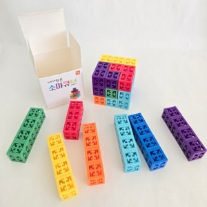 내가만든 소마큐브 10세트 / 수막대만들기, 펜토미노만들기, 소마큐브만들기