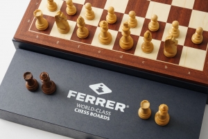 페레르 마호가니 체스 세트 L / FIDE 국제표준규격 수제원목체스