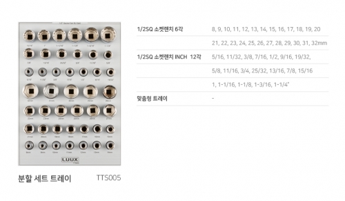 1/2" 6각소켓미리, 12각소켓인치