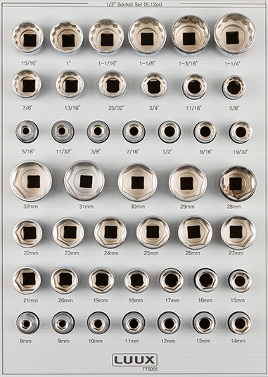 1/2" 6각소켓미리, 12각소켓인치