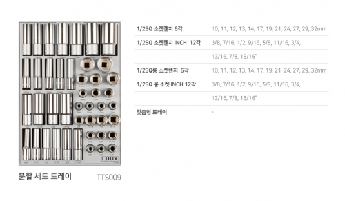 1/2" 소켓 숏,롱 미리,인치