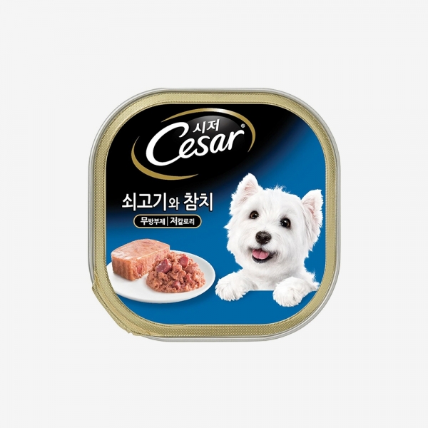 시저 쇠고기와 참치 (100g)