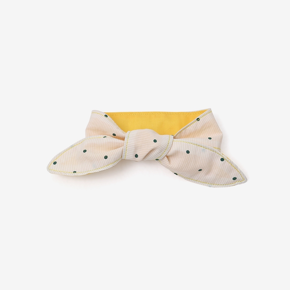 Gelato Scarf (Yellow dot)