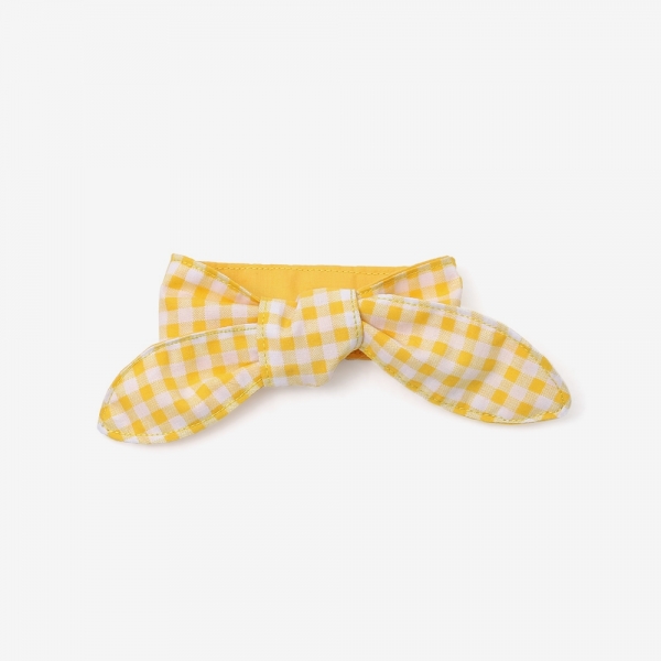 Gelato Scarf (Yellow check)