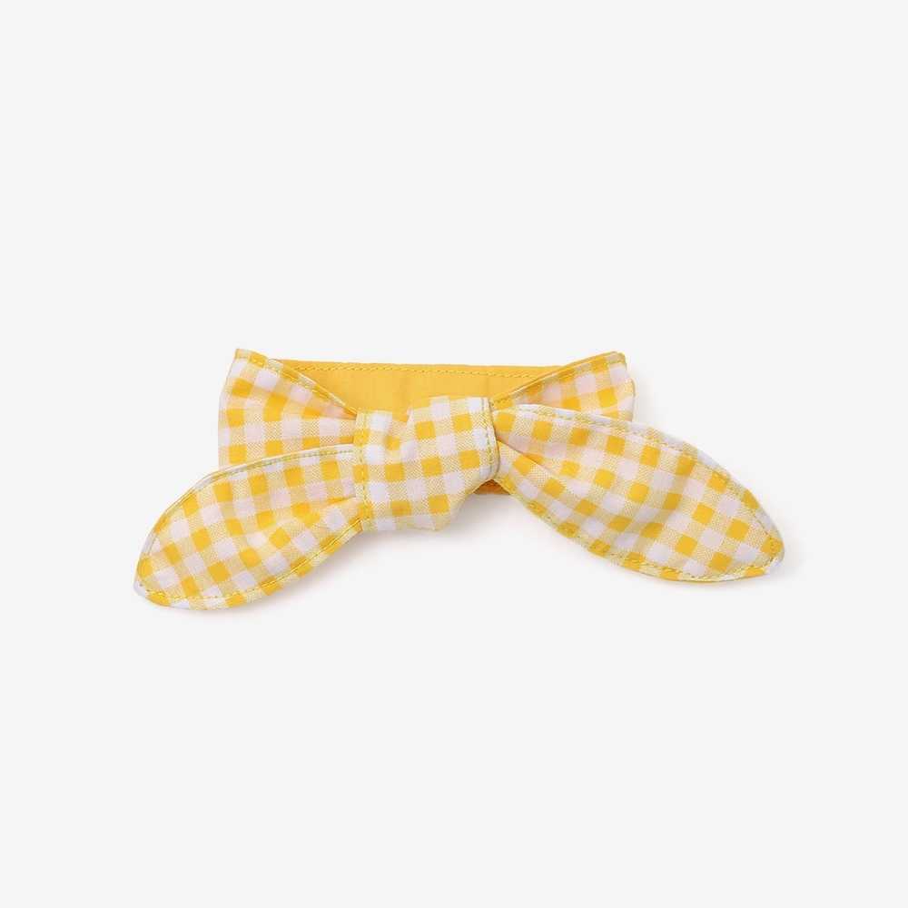 Gelato Scarf (Yellow check)