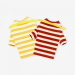 Ribbon stripe T-shirt