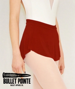 Bullet Pointe - Pull on Skirt (Red)