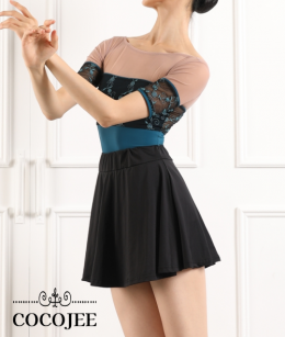 COCOJEE - 플레어 치마바지