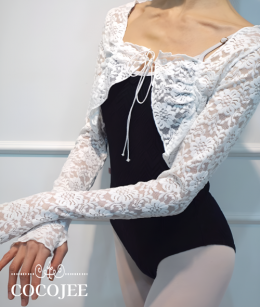 COCOJEE - 레이스 가디건 워머