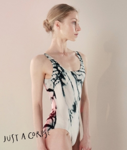 JAC - MARBLE Low Back Leotard
