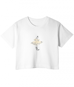 VERONICA J - BALLERINAS CROP TOP