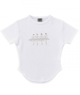 VERONICA J - LESSON TOP - NO.1 SWAN LAKE -WHITE