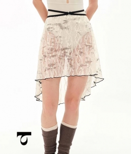 Typha - Midi Full Lace Ballet Skirt