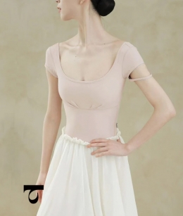 Typha - Cap Sleeve with U-Neck Design