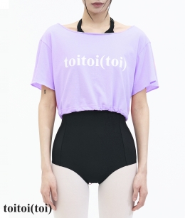 Toitoi - Toitoi Logo Crop tee _ LILAC