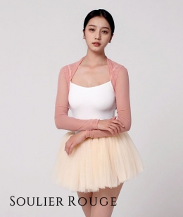 Soulier Rouge - Clair mesh shrug