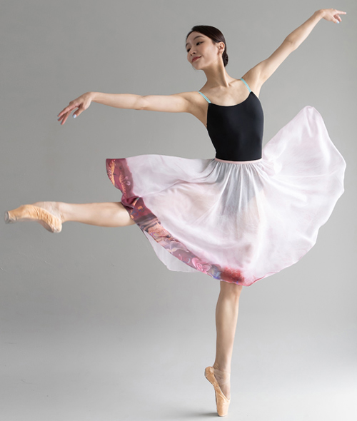 Soulee in Ballet - 솔리 리허설스커트 (화이트)