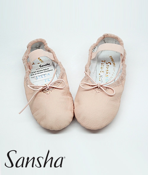 Sansha - NO.5L 가죽슈즈 (베이지) *스크래치세일*