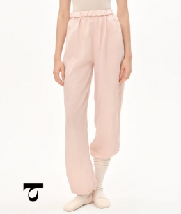 Typha - Longcell Iridescent Cuffed Relaxed-Fit Pants