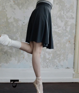 Typha - Midi Faux Two-Piece with Ultra-Elastic Mesh Fabric