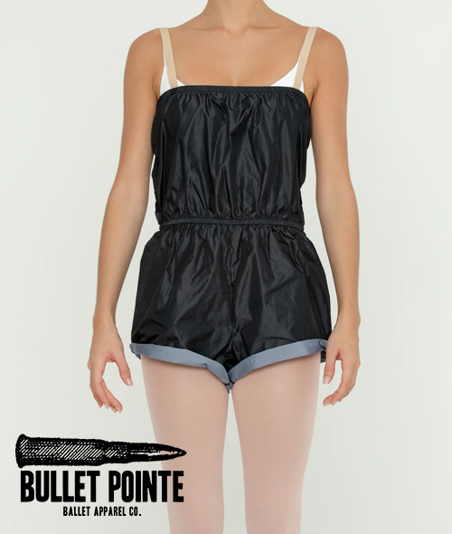 Bullet Pointe - Micro Romper (Black)